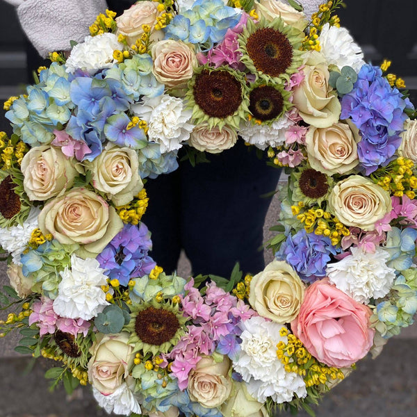 Sunny pastel Wreath