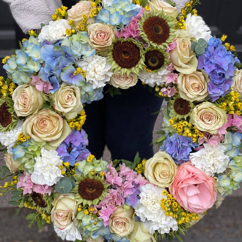 Sunny pastel Wreath