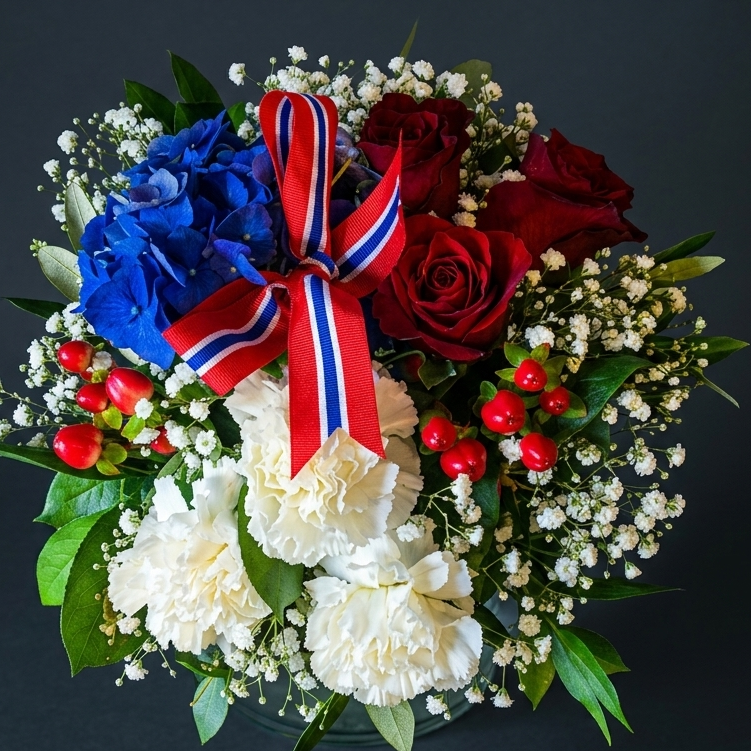 Bright Blue National Day